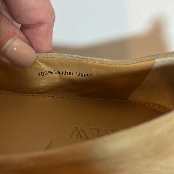 J. Crew women’s flats size 7 tan suede classic round toe hidden elastic for fit - Picture 7 of 14